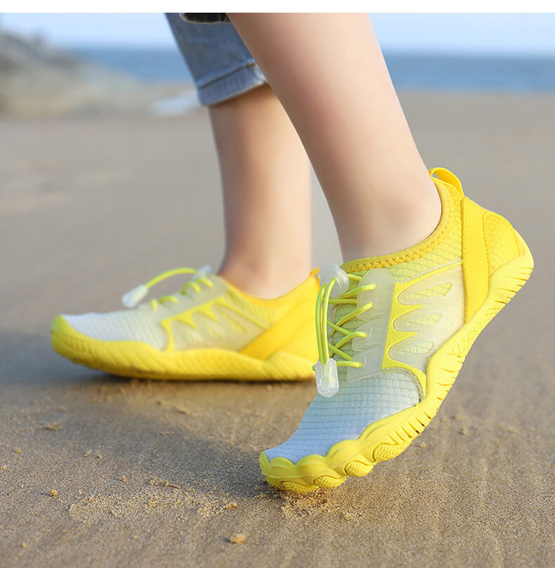 Scarpe da ginnastica d'acqua Saint-Malo gialle Aquashoes