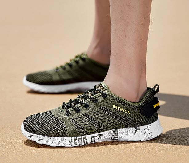 Zapatos de agua Airflow Fashion vert de chez Aquashoes