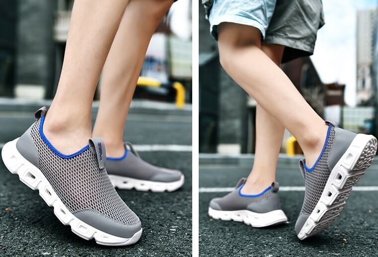 Zapatos de agua Airflow Gris azul para hombre Aquashoes