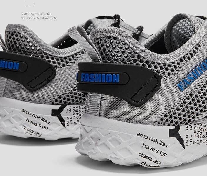 Graue Airflow Fashion-Schuhe von Aquashoes