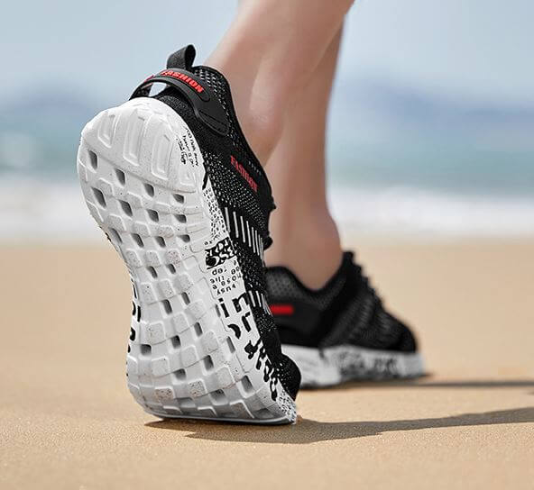 Scarpe da ginnastica Airflow Fashion Noir de chez Aquashoes