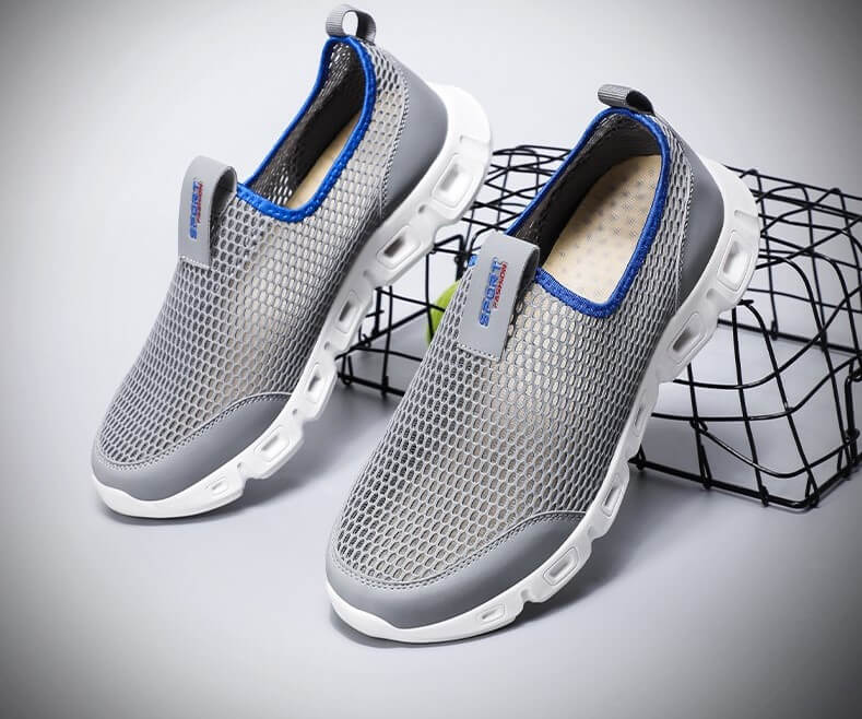 Zapatos de agua Airflow Gris azul para hombre Aquashoes