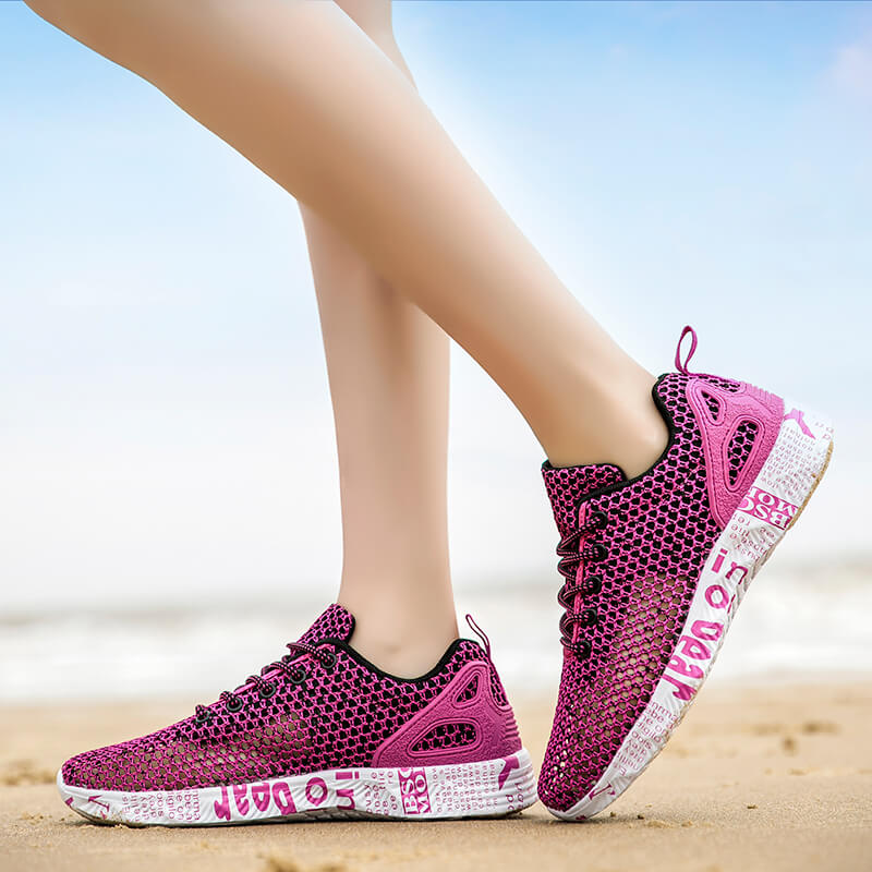 Chaussures d'eau pour femme de couleur Rose / Aquashoes