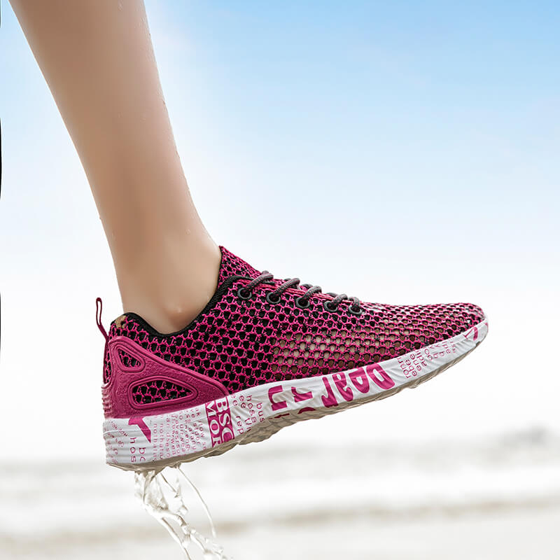 Chaussures d'eau pour femme de couleur Rose / Aquashoes