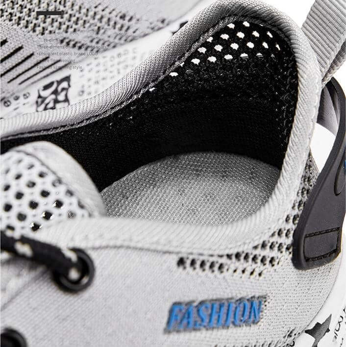 Graue Airflow Fashion-Schuhe von Aquashoes