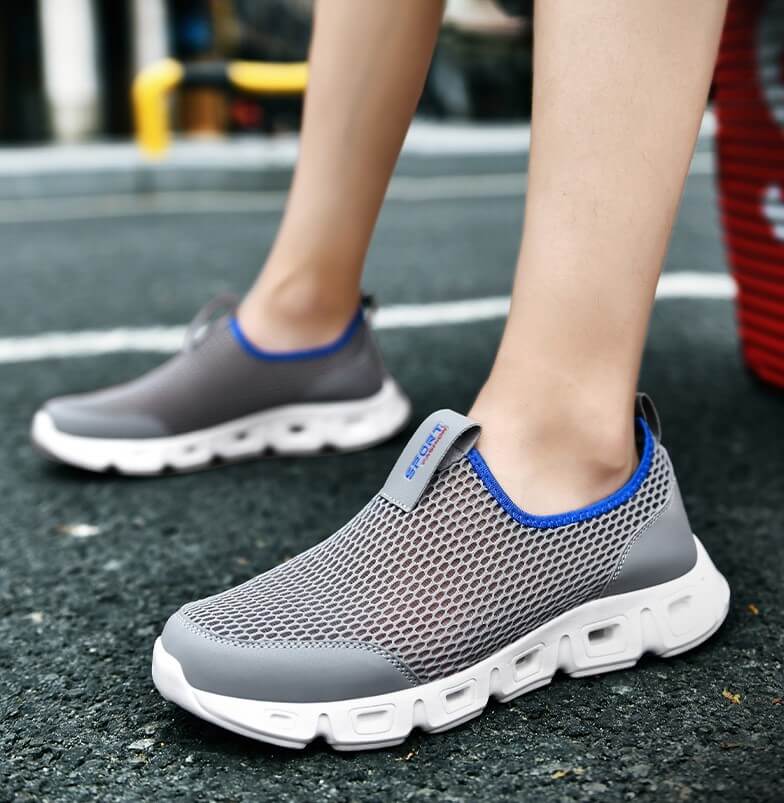 Zapatos de agua Airflow Gris azul para hombre Aquashoes
