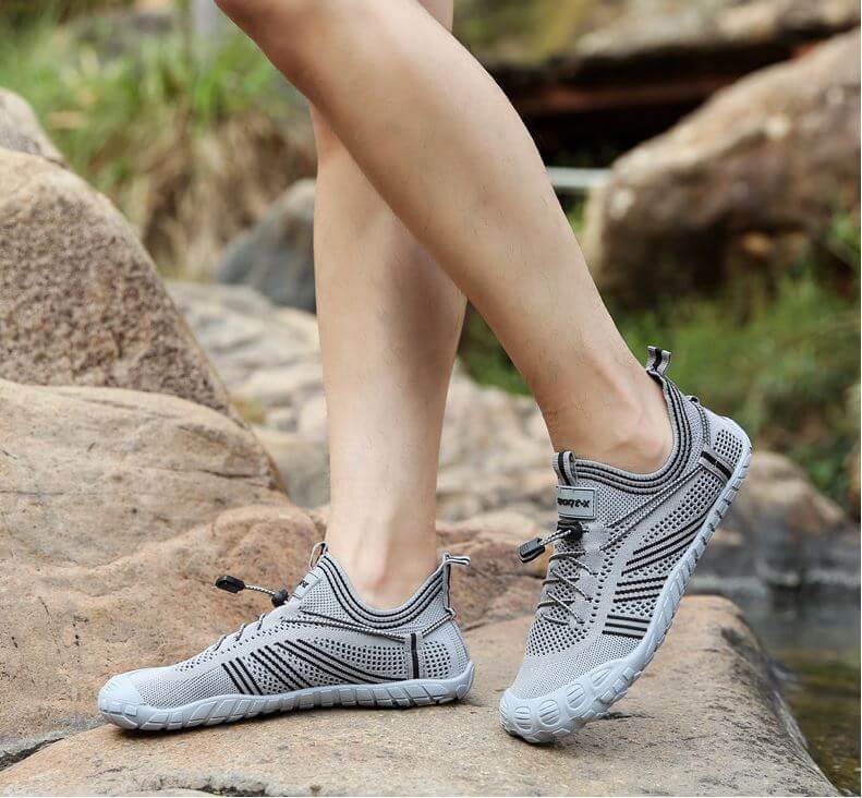 Prezentare de la chaussure aquatique Sport-X gris de chez Aquashoes