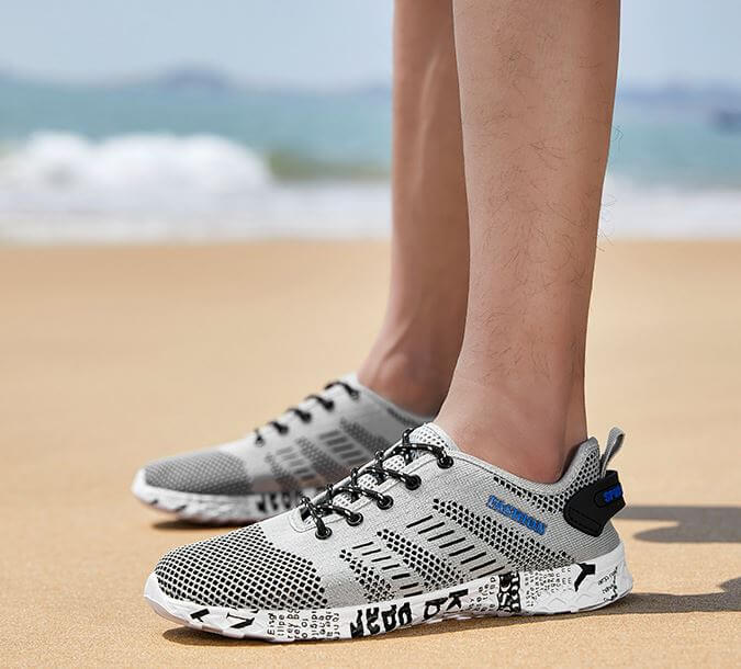 Chaussures d'eau Airflow Fashion Gris de chez Aquashoes