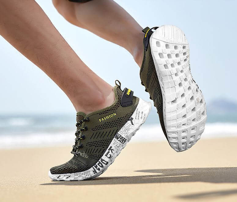 Zapatos de agua Airflow Fashion vert de chez Aquashoes