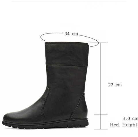 mid calf boots